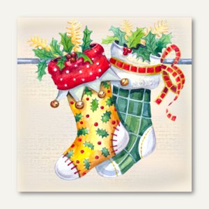 Servietten Two Stockings