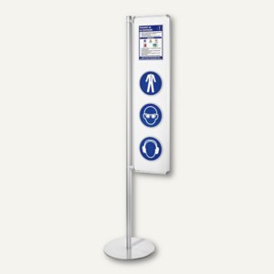 Bodenständer Infosäule - 260 x 1.000 mm