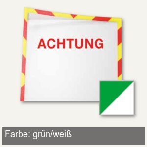 Infotaschen f. Warnhinweise - A4