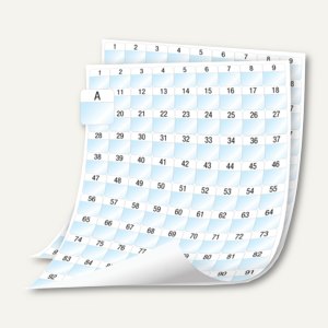 XTL Etikettenbögen Polyester