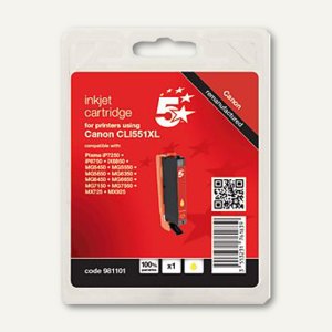 Lasertoner für Canon CLI551XLY