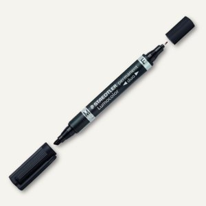 Lumocolor Permanent-Marker duo - Keilspitze