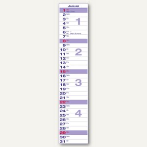Streifenkalender 11 x 49.4 cm