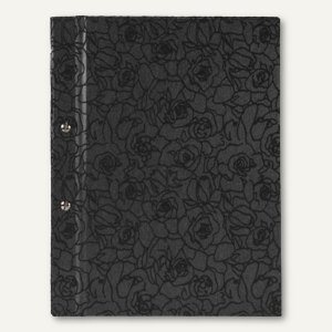 Kondolenzbuch Black Roses
