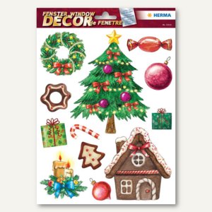 Weihnachts-Fensterbild WEIHNACHTSZEIT