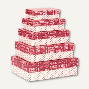 International Christmas - Kartonagen