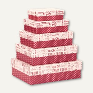 International Christmas - Kartonagen
