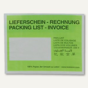 Dokumententaschen DIN C5 / mit Bedruckung