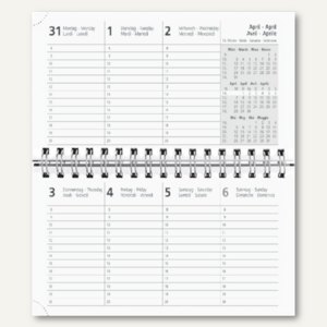 Artikelbild: Querkalender mit Wire-O.-Bindung