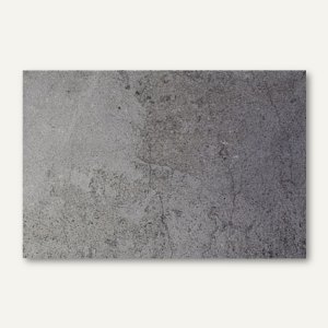 Magnetische Glastafel in Beton-Optik
