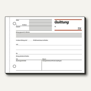 Formular Quittung