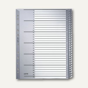 Kunststoff-Register für DIN A4