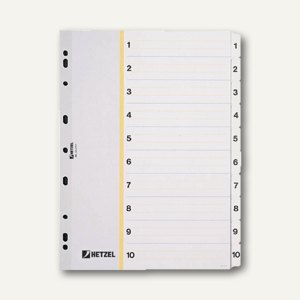 Karton-Register DIN A4