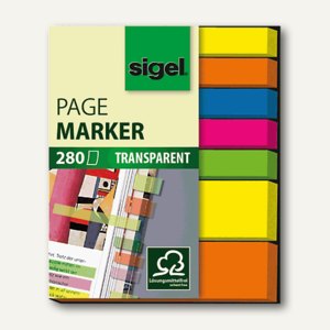 Haftmarker transparent