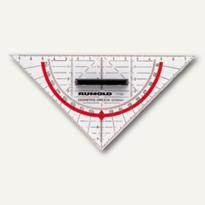Geo-Dreieck mit abnehmbarem Griff