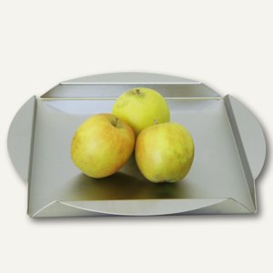 Artikelbild: Serviertablett aus Edelstahl